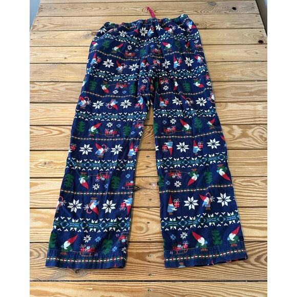 Hanna Andersson Gnome Pajama Set Size Small Women’s Navy - Picture 10 of 14